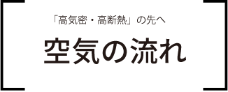 空気の流れ