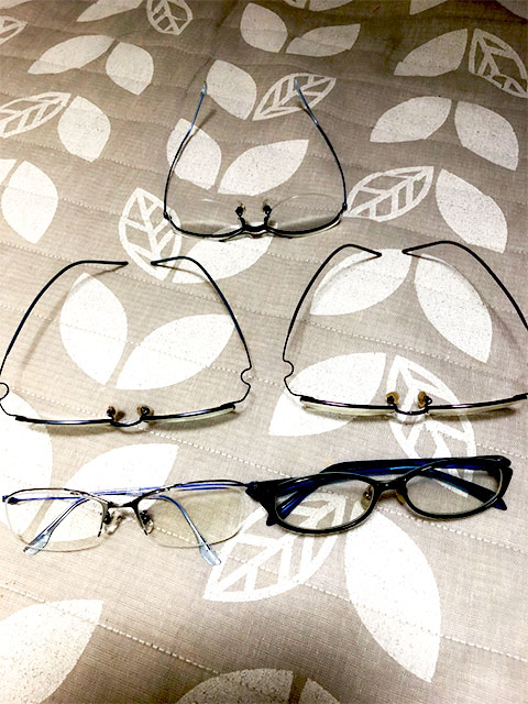 菅野大工の眼鏡たち