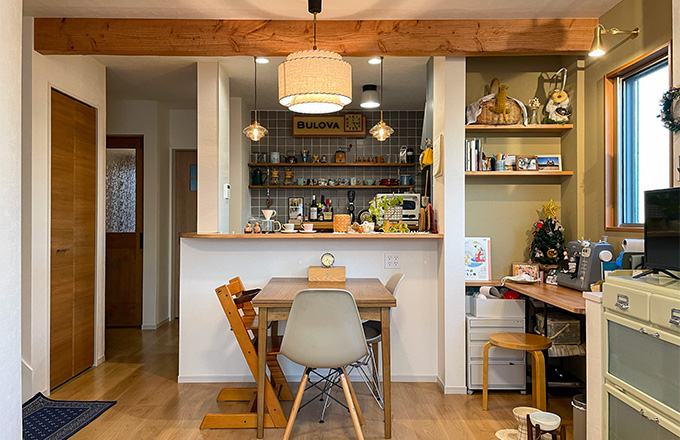 松戸市：建売住宅を自分たちらしくリフォーム   「できないと思っていたことが、形になりました」