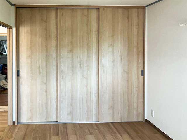 洋室に変身！押入れからクローゼットに。