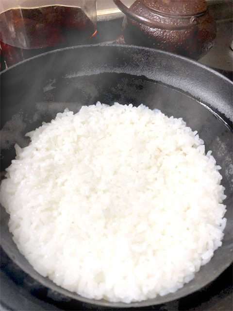 炊き立てお米